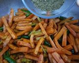 A picture of step 8 of Instant Carrot Pickle.