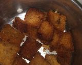A picture of step 1 of Bread Mithai.