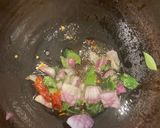 A picture of step 4 of எண்ணெய் கத்திரிக்காய்(Brinjal gravy).