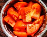 A picture of step 5 of Kathal Masala.