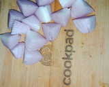 A picture of step 5 of Triple Layer Beef Bread.