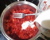 A picture of step 13 of New York cheesecake.