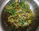 A picture of step 4 of Cabbage sabji.