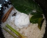 Foto langkah ke 2 dari resep Nasi Uduk Bunga Telang.