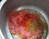 A picture of step 1 of Lauki ki sabzi with bajra roti.