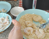 Foto del paso 5 de la receta: Gambas fritas con coco y chutney de melocotón en AirFryer Ninja