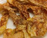 Foto del paso 5 de la receta: Crujientes de Piel de Patata Asada al Aroma de AOVE y Pimienta Negra