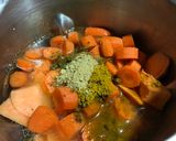 Foto del paso 3 de la receta: Crema thai de boniato y zanahoria