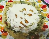A picture of step 5 of Aloo Matar Tikki Chole Chaat.