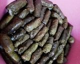Pas rețetă Sărmăluțe cu carne de vită în frunză de viță -3 la lingură 2 fotografie