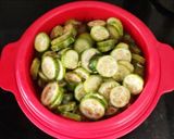 A picture of step 2 of Ivy gourd,groundnut subji.