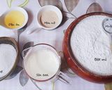 Hình bước làm 1 của món Bánh BAO kẹp (Taiwanese Bao Buns)