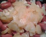 Hotdogs, pineapple, and cauliflower recipe step 3 photo