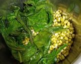 A picture of step 1 of Moong Bean Dhokla.