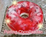 Foto langkah ke 3 dari resep 29. Puding CocoPandan #BikinRamadanBerkesan.