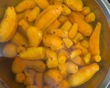 A picture of step 4 of Raw Turmeric Subji.