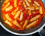 Foto del paso 5 de la receta: Noodles con rollitos de carne picada y salsa agridulce
