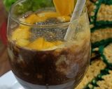 A picture of step 5 of Mango,Choco & Chia Seeds Smoothie (5 minutes Kid's healthy breakfast).