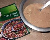 A picture of step 7 of Hot & Sour Soup.