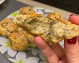 Foto del paso 4 de la receta: Árbol de Navidad de pancitos de queso y olivas, rápido y fit 😉