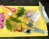 A picture of step 3 of Medu vadai with coconut chutney #post7.