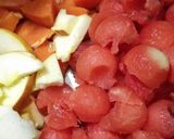 A picture of step 1 of Mix fruit salad.