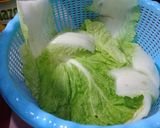 Foto langkah ke 1 dari resep Sawi gulung isi daging #stayenjoywithhealthy.