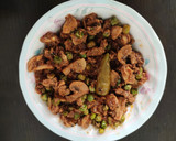பச்சை பட்டாணி காளான் மசாலா (mutter mushroom masala) ரெசிபி ஸ்டேப் 8 புகைப்படம்