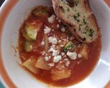 Foto del paso 3 de la receta: Sopa de calabacitas y papá (capeada)
