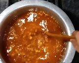 A picture of step 3 of Kathiya Wari Choley.