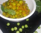 Masala peas dry ghughri recipe step 4 photo