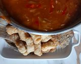Foto langkah ke 8 dari resep Gurame Saus Sambal Korea.