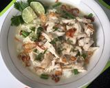 Foto langkah ke 3 dari resep Soto Ayam Tasik kuah santan.