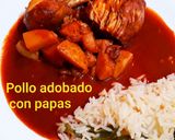 Foto del paso 6 de la receta: Pollo adobado con papas #MiRecetarioMX