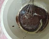 Foto langkah ke 3 dari resep Brownies panggang nyoklat irit & praktis.