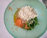 Foto langkah ke 2 dari resep Omelet oat simple.