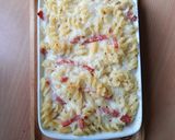 รูปขั้นตอนการทำที่ 4 ของ Fusilli Pasta Ham Au Gratin