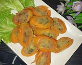 Foto langkah ke 7 dari resep Egg Chicken Roll.