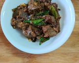 A picture of step 5 of Mutton Liver Masala.