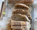 รูปขั้นตอนการทำที่ 6 ของ ขนมปังsourdough🍞หัวเชื้อหมักเองธรรมชาติ รสมิโซะงาต้นหอม🧄🍞