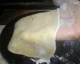 A picture of step 3 of Pudina Parathas.