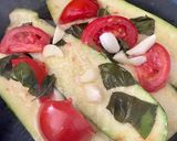Une image de l'étape 1 de Cabillaud courgettes.