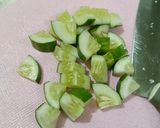 Foto langkah ke 1 dari resep Salad Nanas, Tomat, Timun.