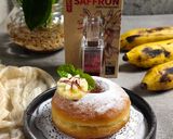 Foto langkah ke 8 dari resep Banana Saffron Donut (1232).