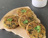 Une image de l'étape 3 de Galette de quinoa aux épinards.