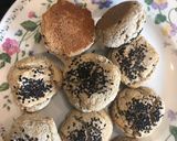 A picture of step 3 of Oatmeal bun.
