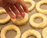 Parmezános rántott cukkini sütőben sütve recept fázis 10 fotója