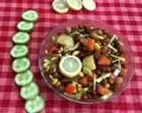 A picture of step 4 of Healthy Chana Chat.