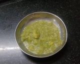 A picture of step 1 of Juwar Atta masala puri.