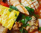 Foto langkah ke 10 dari resep Seblak ceker hot pedas gila 🥵♨️🌶️🌶️.